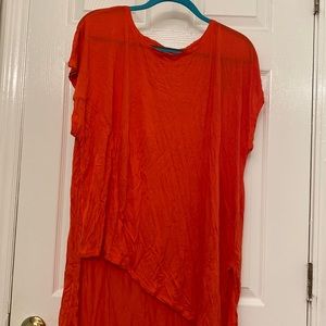 NWT Orange Short Sleeve Tunic Size 3 from Chico’s